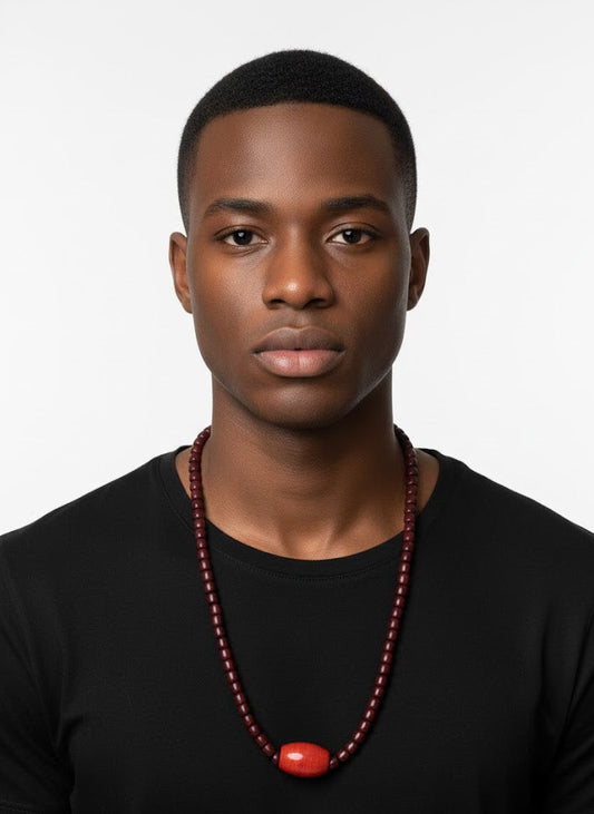 African Royal Spark Beads Necklace product image