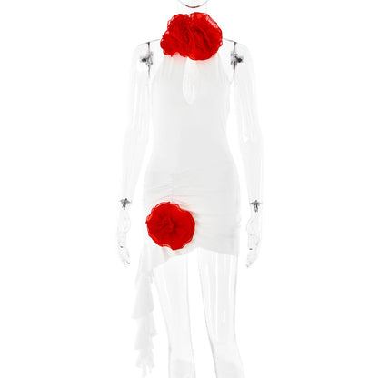 Trendy Y2K V-neck Backless Dress
