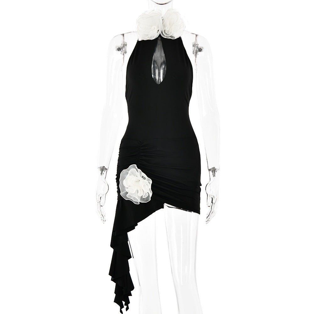 Trendy Y2K V-neck Backless Dress
