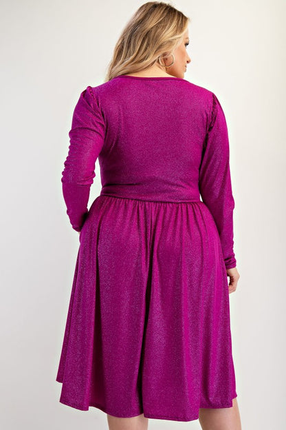 Starlight Bow Fit & Flare Dress