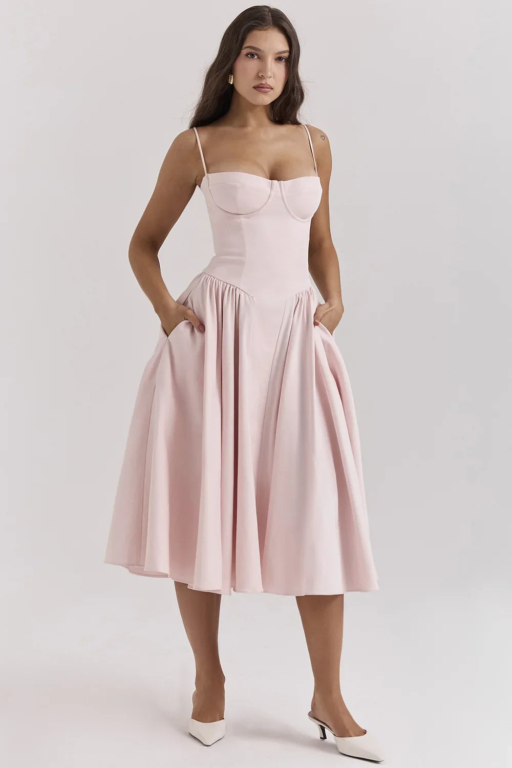 Coquette Midi Dress