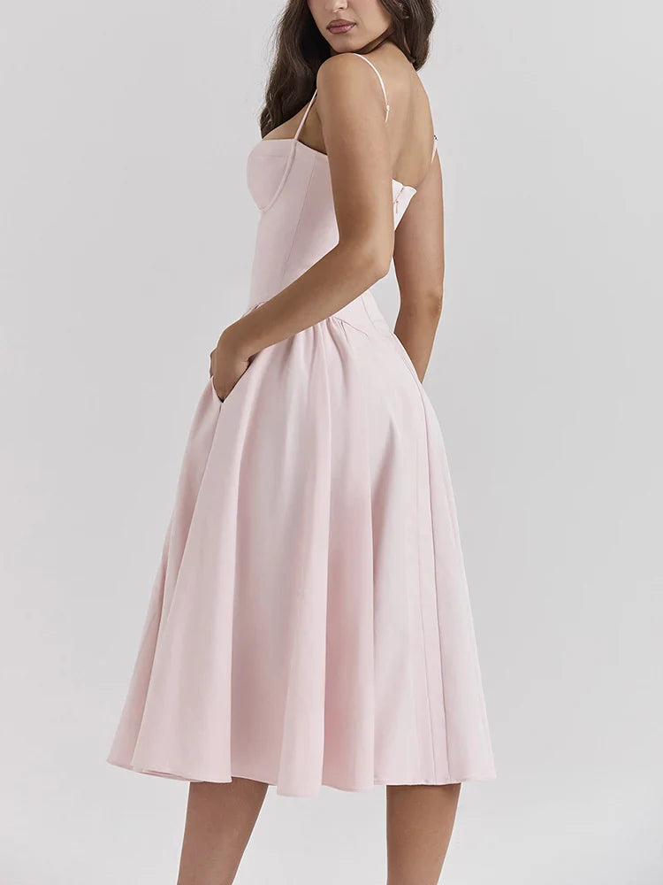 Coquette Midi Dress