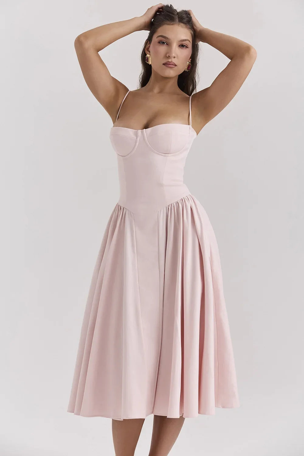 Coquette Midi Dress