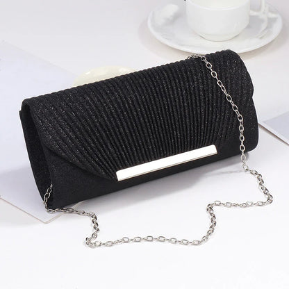 Fashion Elegant Clutch Bag | New Hot Selling Chain Dinner Bag & Bride Bridesmaid Lady Handbag (Factory Outlet)