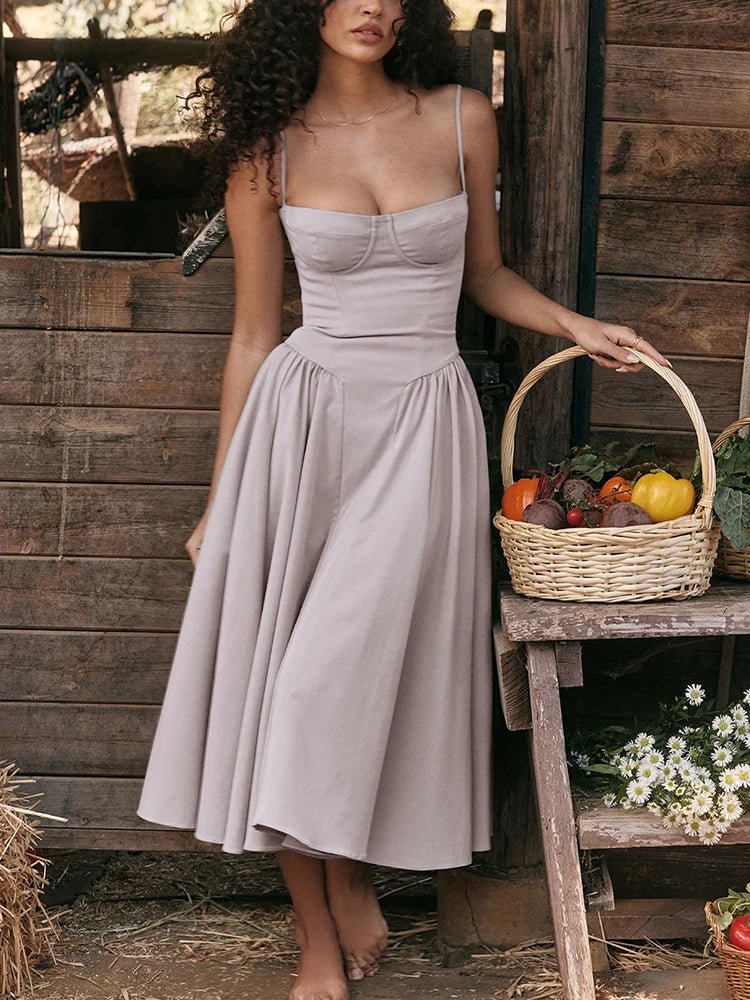 Coquette Midi Dress