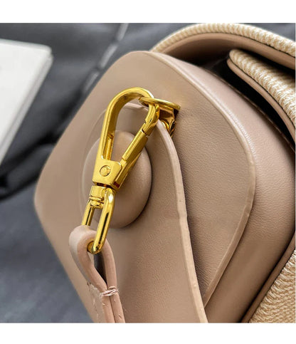 High-Grade Sense Women's Small Square Bags | Trendy Classic PU Leather Lady Commuter Shoulder Bag & Short Handle Handbags