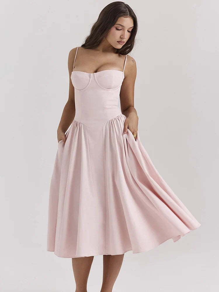 Coquette Midi Dress