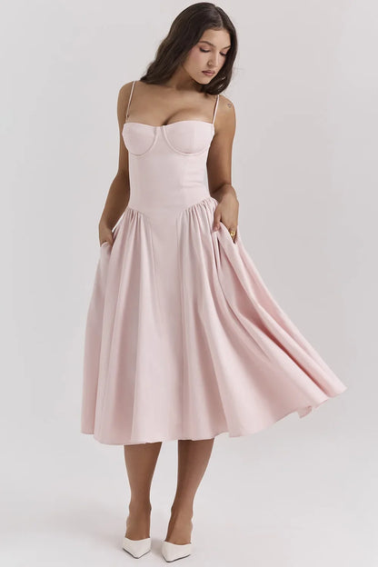 Coquette Midi Dress