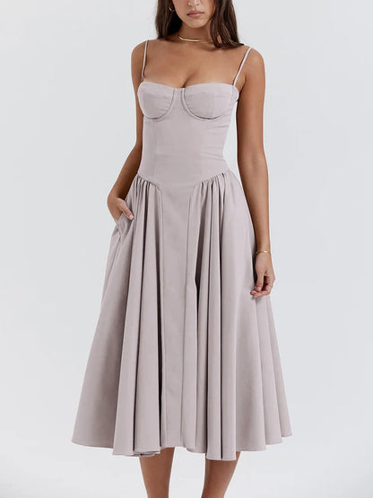 Coquette Midi Dress