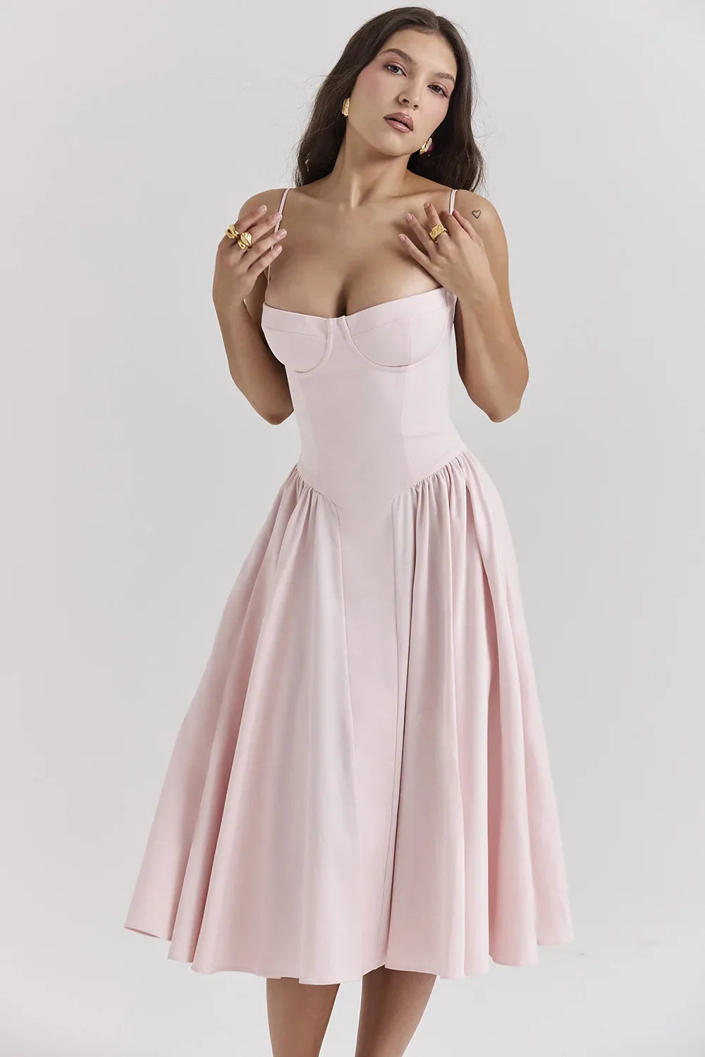 Coquette Midi Dress