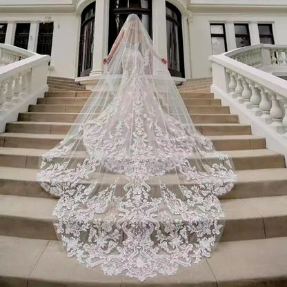 Bling Sequin Bridal Veil