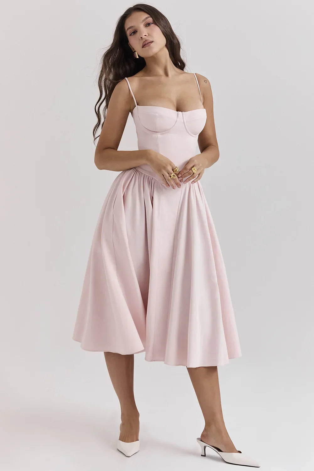 Coquette Midi Dress