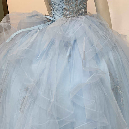 La Elsa Quinceañera Ball Gown
