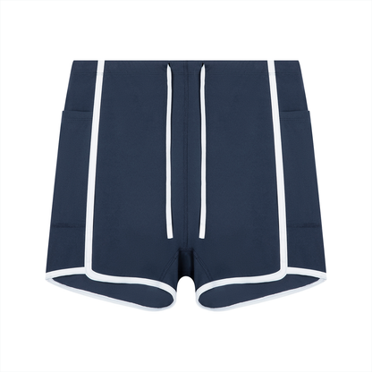 Short de yoga taille haute color block Loki & Ivy pour femme