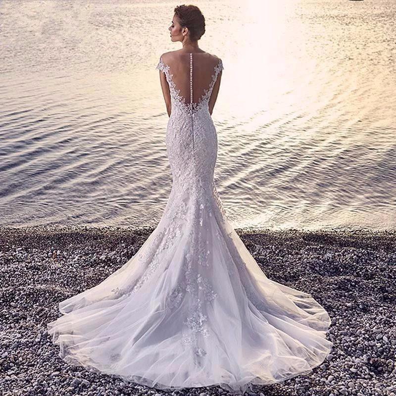Princess Bride Mermaid Wedding Dress