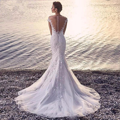 Princess Bride Mermaid Wedding Dress