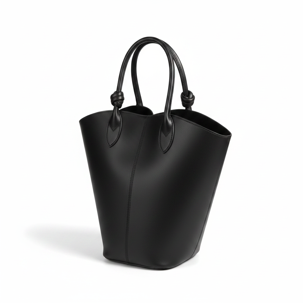 Grounded Green PU Bucket Bag