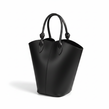Grounded Green PU Bucket Bag