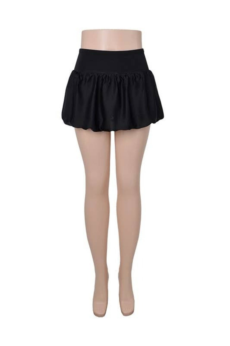 Bubble mini skirt