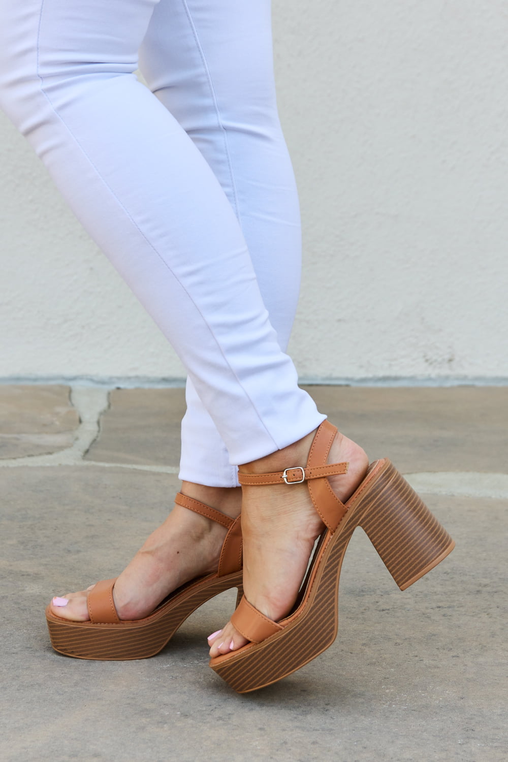 Beginner Pageant Platform Heel Sandals