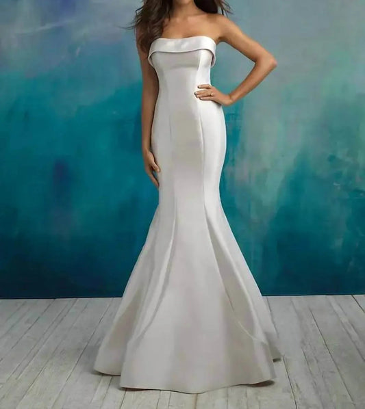 Sleeveless Wedding Dress