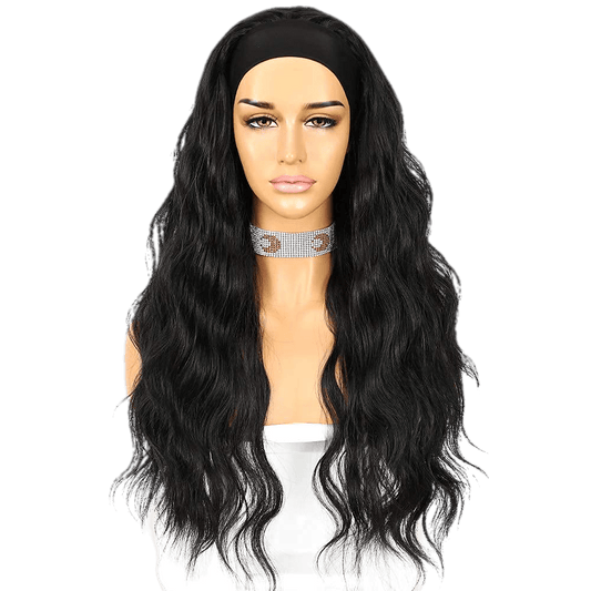 Glueless Headband Wig - Loose Body Wave, Synthetic