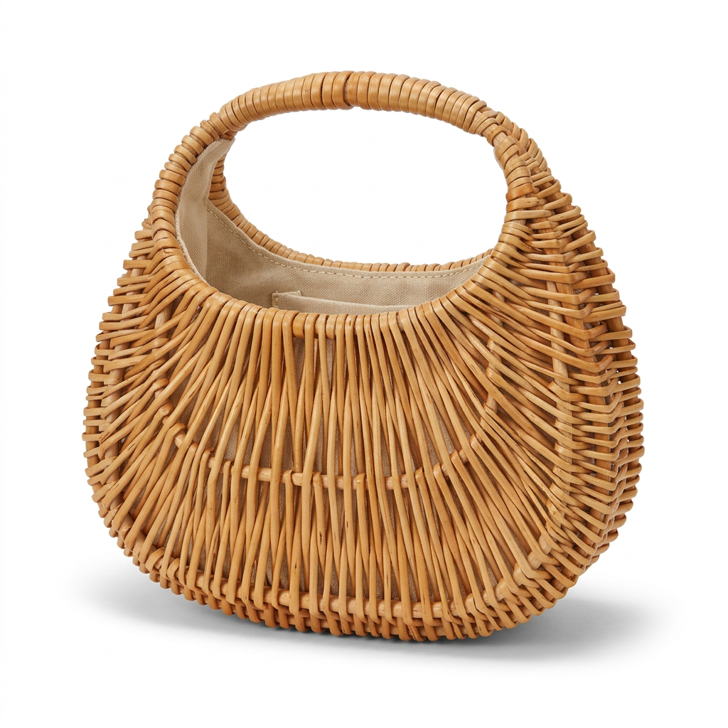 Wanderlust Woven Straw Clutch Bag