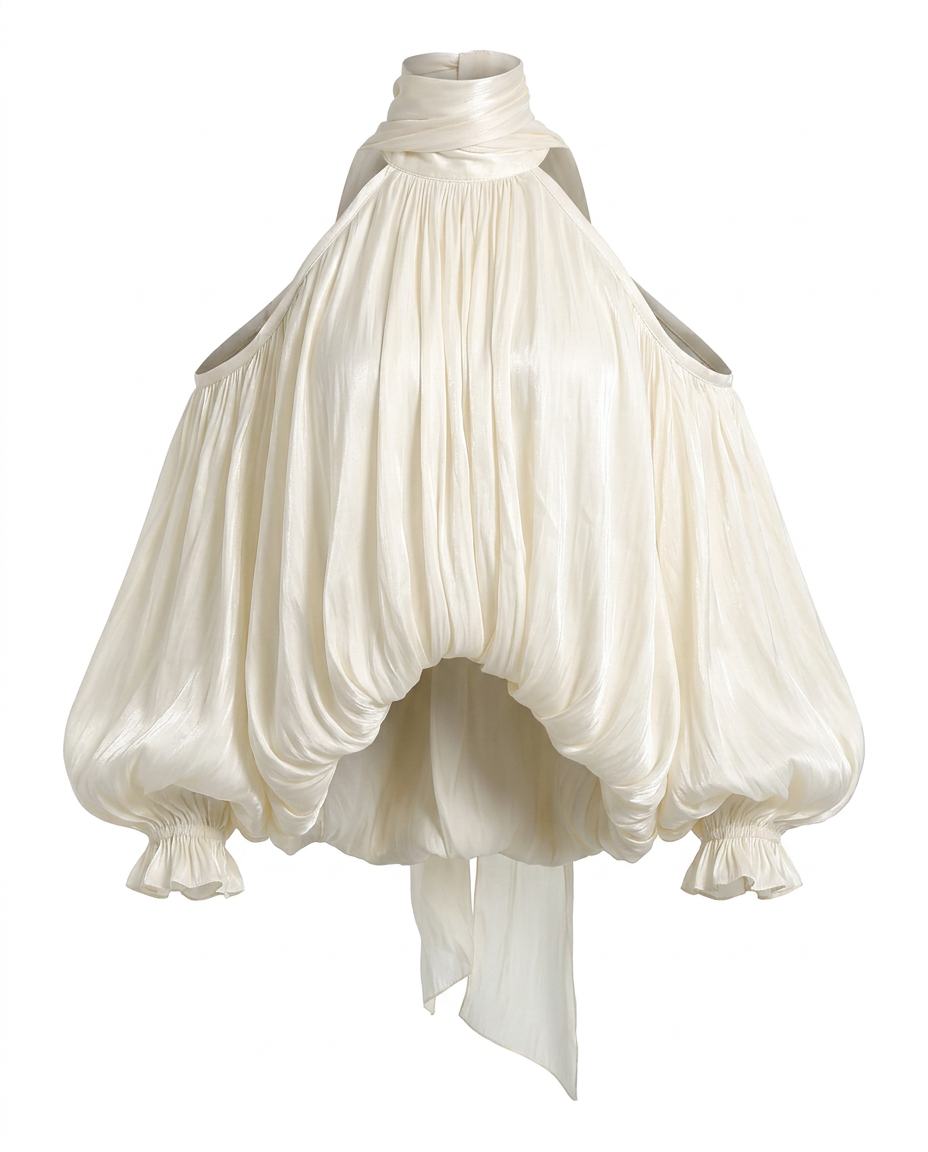 Radiant Loose Halter Blouse