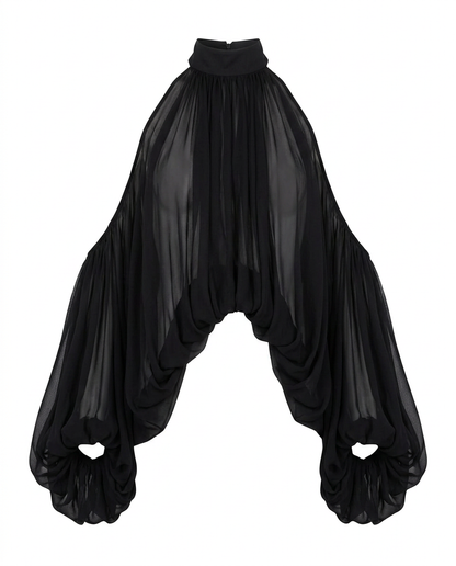 Radiant Loose Halter Blouse