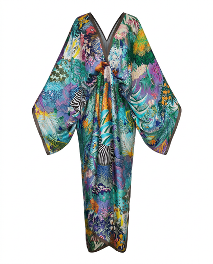Free Spirit Printed Oversized Kaftan