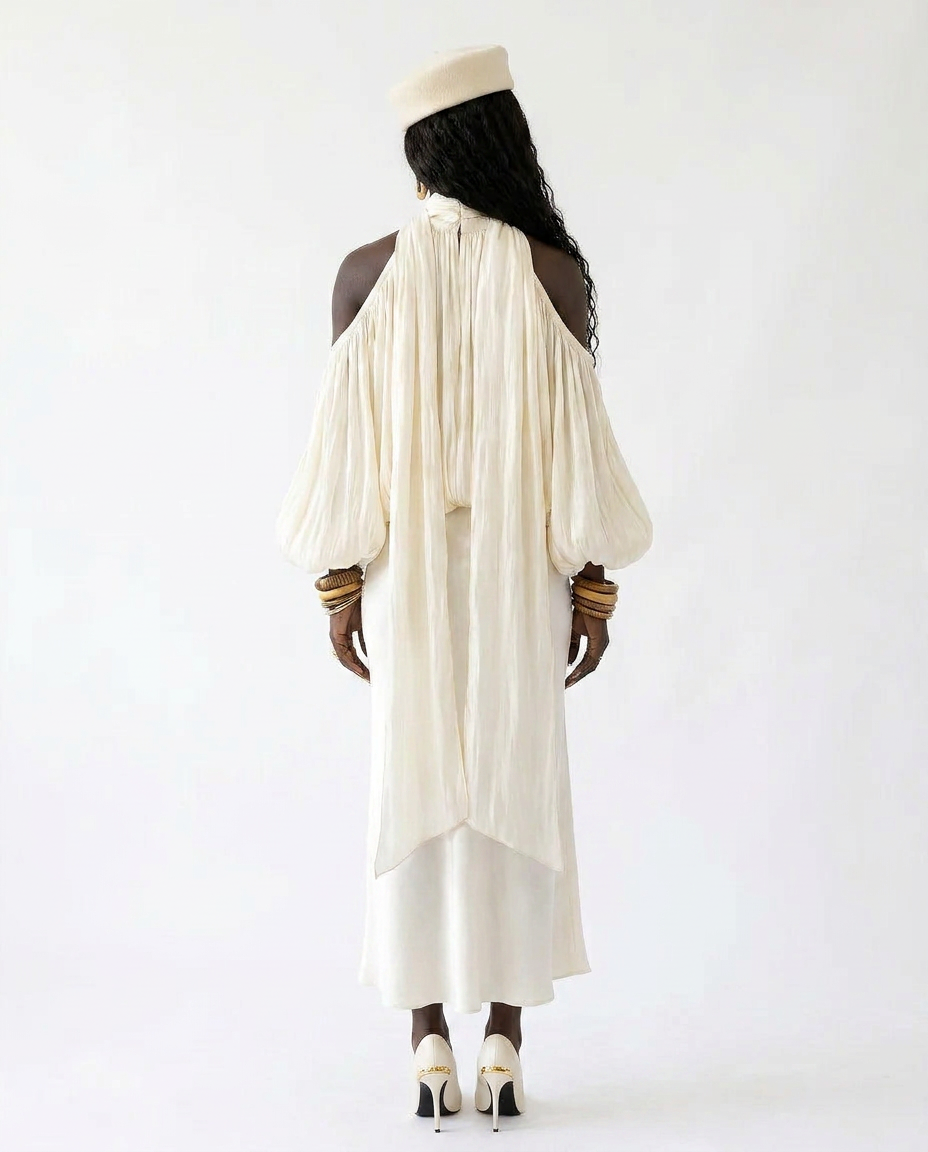 Radiant Loose Halter Blouse