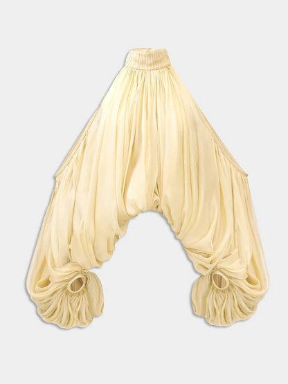 Radiant Loose Halter Blouse