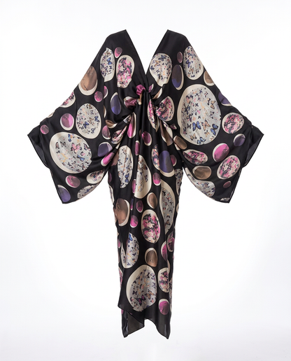 Free Spirit Printed Oversized Kaftan