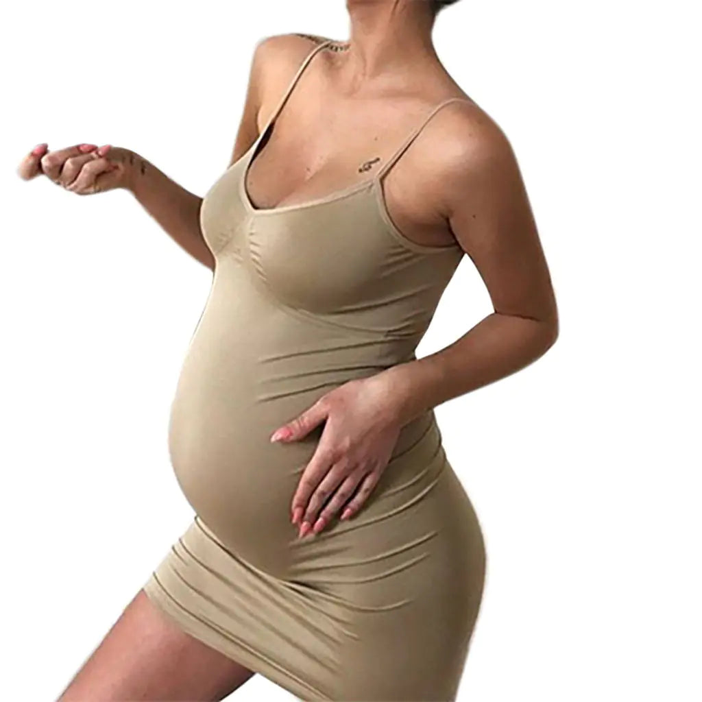 Maternity Dress, Casual Homewear Dress - # PRGTA11510016
