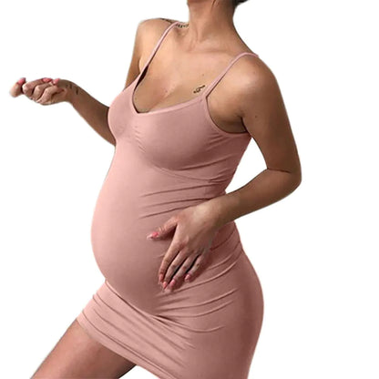 Maternity Dress, Casual Homewear Dress - # PRGTA11510016