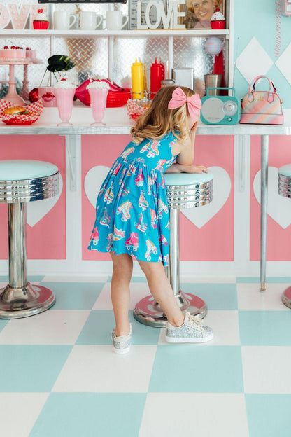 Let the Good Times Roll Tank Twirl Dress