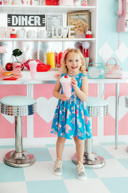 Let the Good Times Roll Tank Twirl Dress