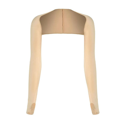 New Women Long Arm Cover Golf Shawl Sleeves Sun Protection Cooling Shawl Arm Sleeve For Female Sleeves Summer UV Protection Clothing For Outdoor Arm Sleeve For Workout And Sport
