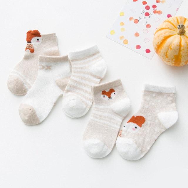 Cute Cartoon Baby Socks 0-2 YO