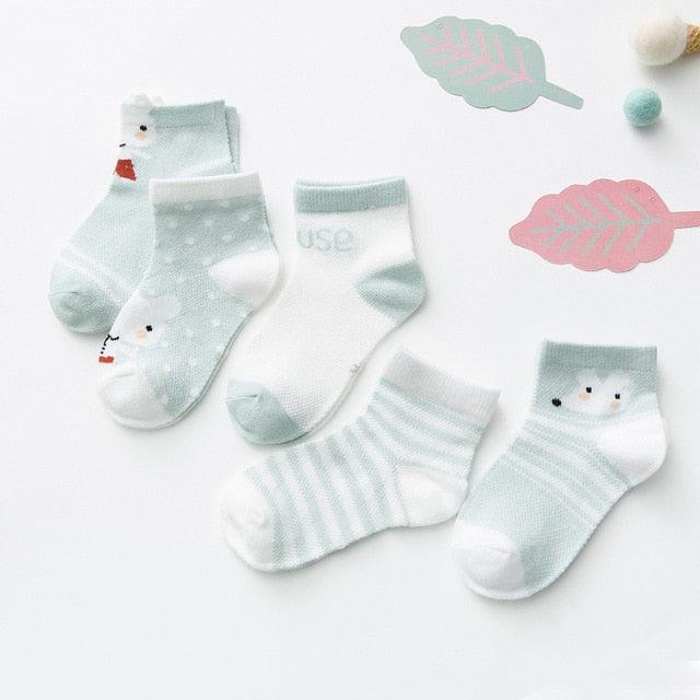Cute Cartoon Baby Socks 0-2 YO