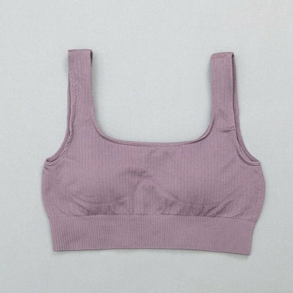 Elevate Active: Seamless High-Waist Bra & Leggings