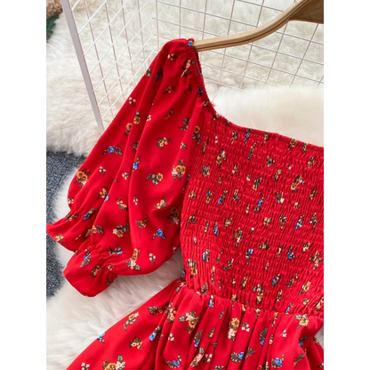 Puff Sleeve Party Dress