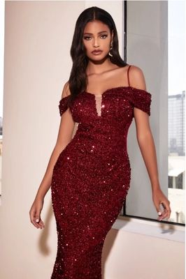 Twinkling Sequin Mermaid Gown