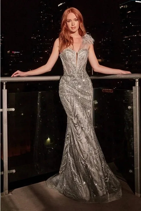 Fabulous Feather Gown