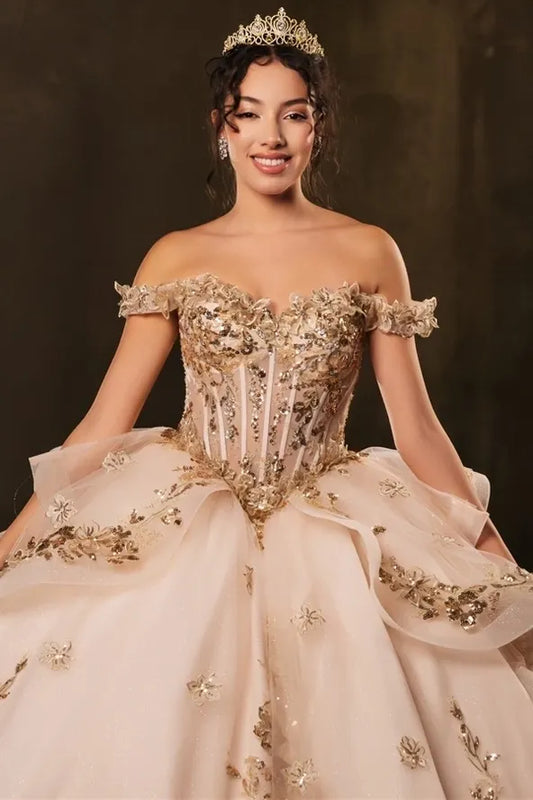 La Luz Quince Ball Gown