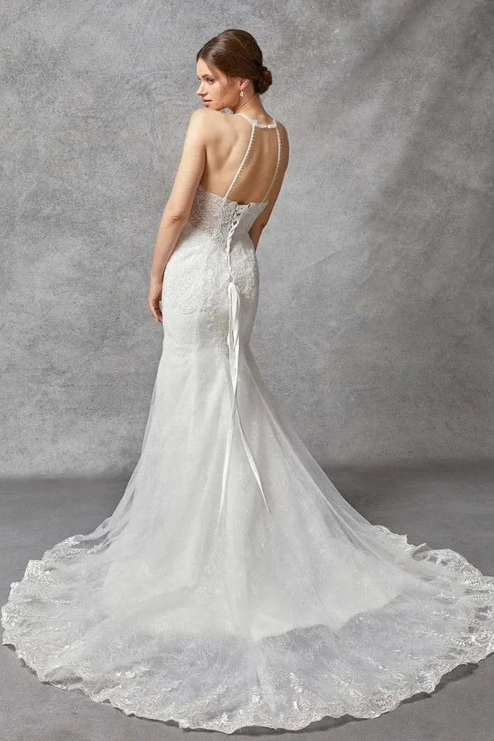 Celestial Bloom Wedding Gown