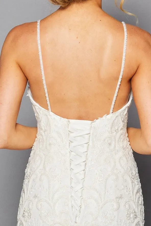 Ravishing Ruffle Wedding Gown