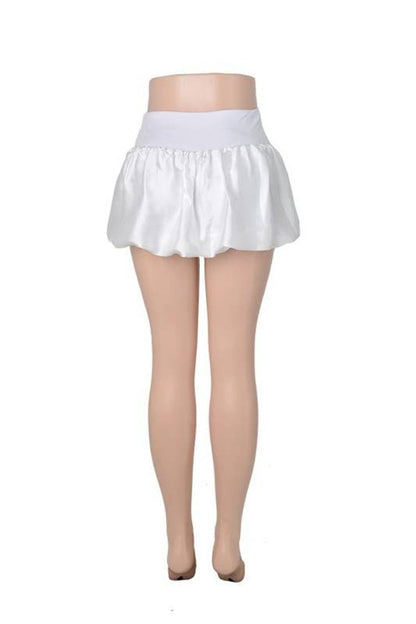 Bubble mini skirt